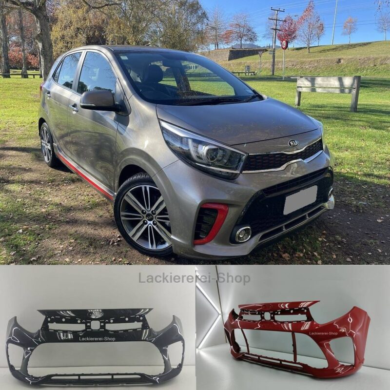 STOßSTANGE VORNE LACKIERT IN WUNSCHFARBE NEU ORIGINALTEIL Kia PICANTO GT 2017-2020