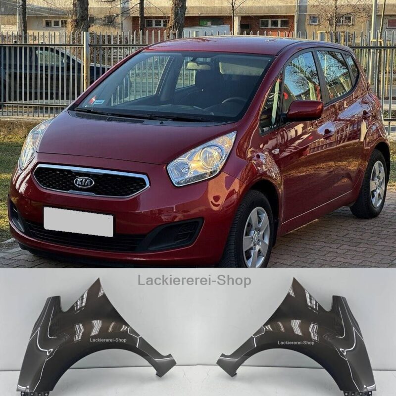 KOTFLÜGEL VORNE LACKIERT IN WUNSCHFARBE NEU ORIGINALTEIL für Kia Venga 2009-2019