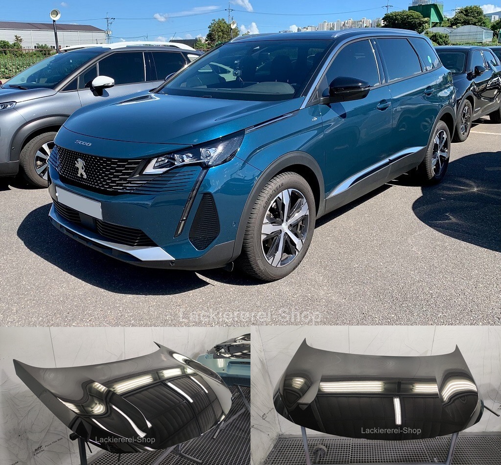 MOTORHAUBE LACKIERT IN WUNSCHFARBE NEU für Peugeot 5008 2017-2024