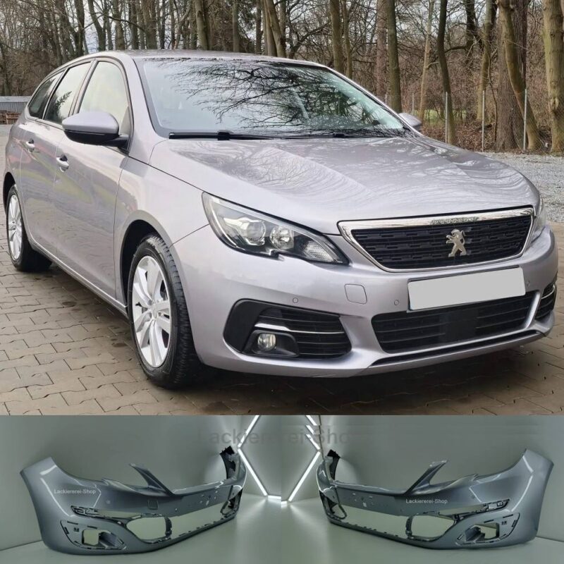 STOßSTANGE VORNE LACKIERT IN WUNSCHFARBE NEU für Peugeot 308 2017-2021