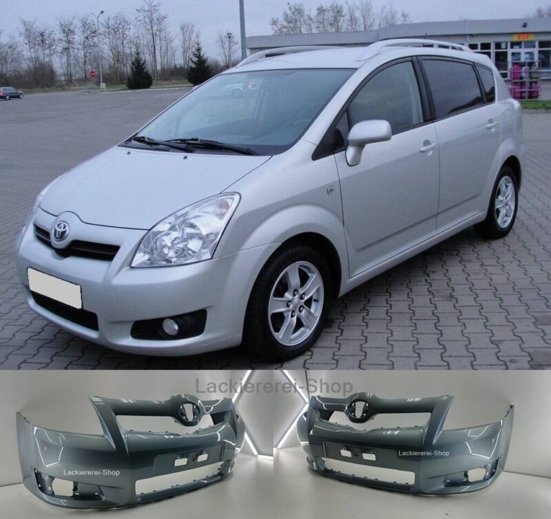 STOßSTANGE VORNE LACKIERT IN WUNSCHFARBE ORIGINAL Toyota Corolla Verso 2007-2009