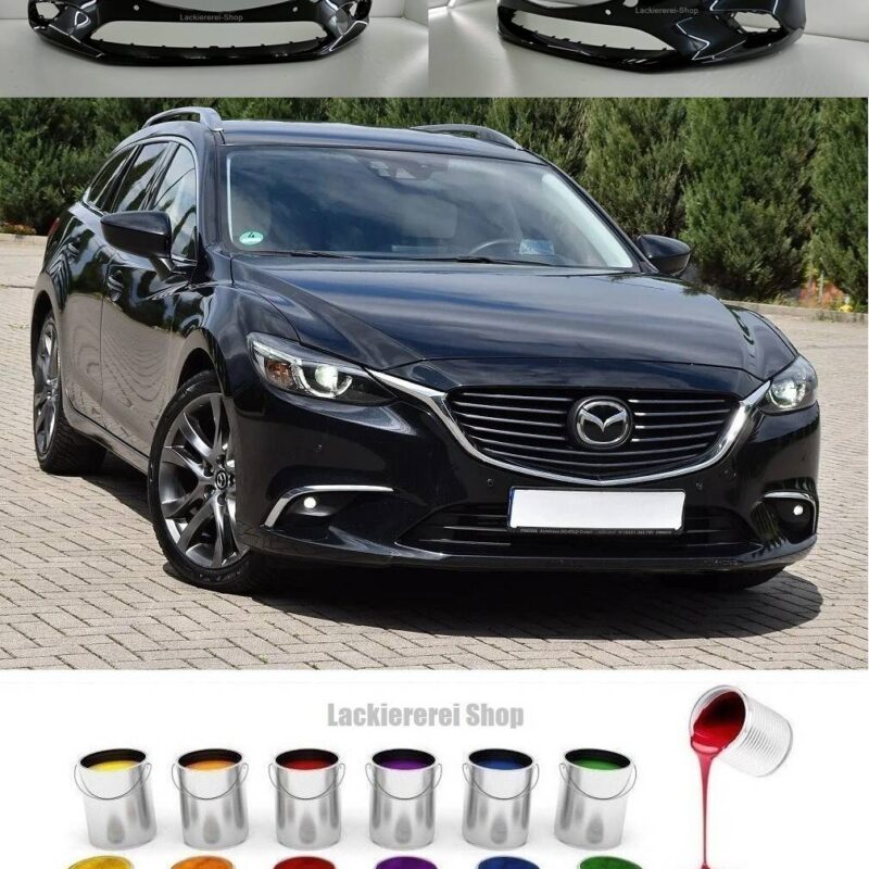 STOßSTANGE VORNE LACKIERT IN WUNSCHFARBE ORIGINALTEIL NEU für Mazda 6 2015-2018