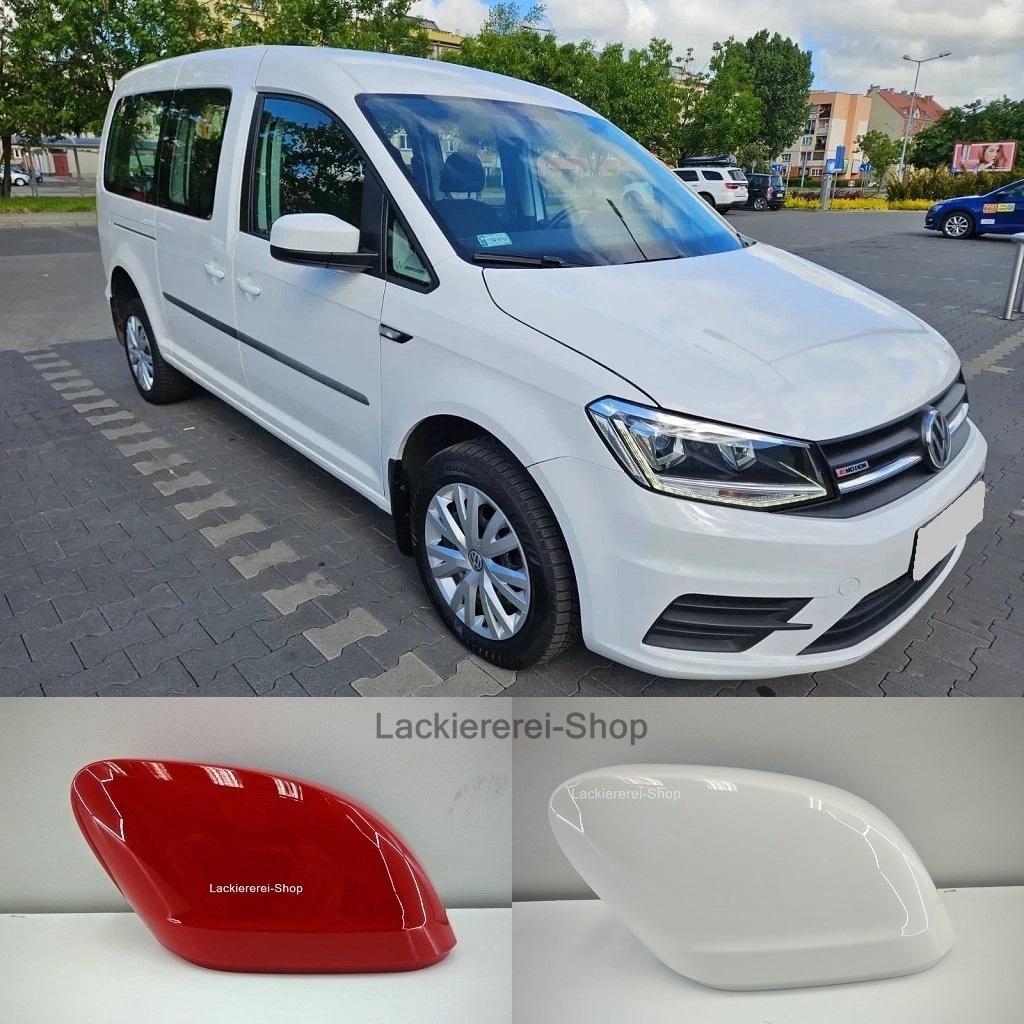 AUßENSPIEGEL KAPPE/GEHÄUSE LACKIERT IN WUNSCHFARBE NEU für VW Caddy 2015-2020