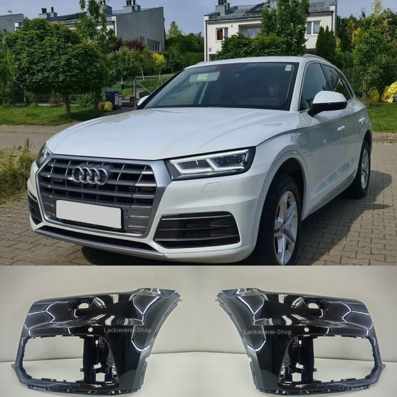 ECKE STOßSTANGE VORNE LACKIERT IN WUNSCHFARBE NEU für Audi Q5 2016-2020