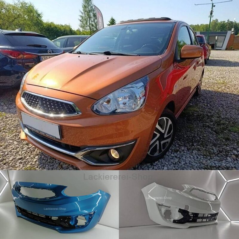 STOßSTANGE VORNE LACKIERT IN WUNSCHFARBE NEU für Mitsubishi Space Star 2016-2019