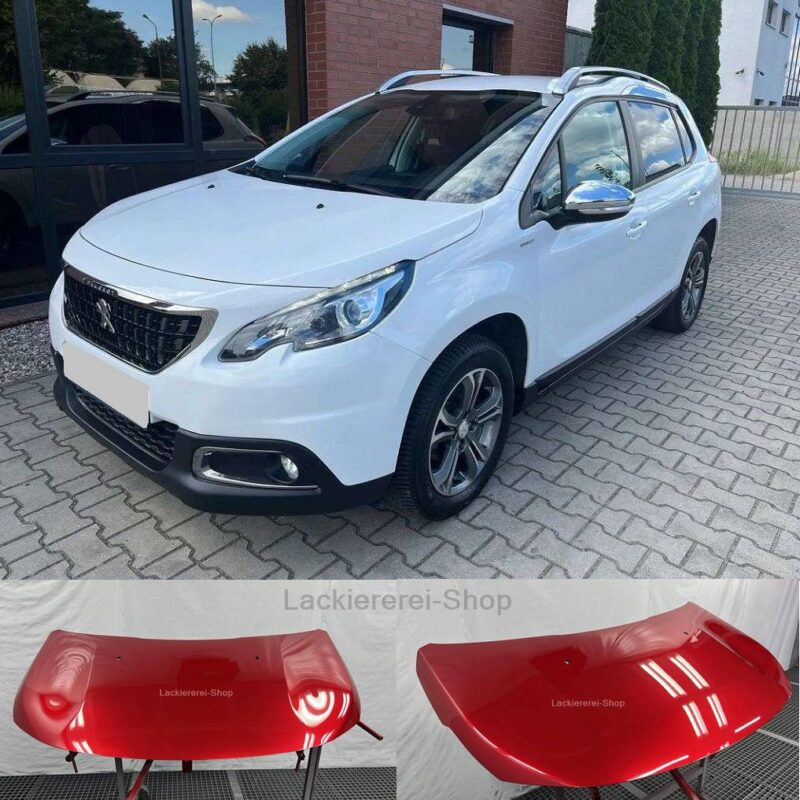 MOTORHAUBE LACKIERT IN WUNSCHFARBE NEU für Peugeot 2008 2016-2019