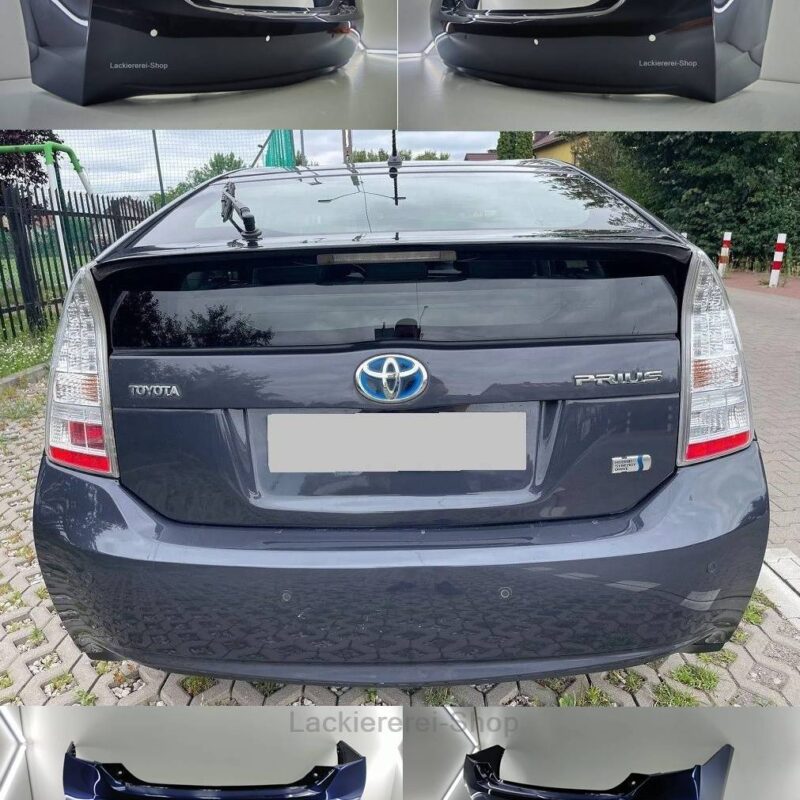 STOßSTANGE HINTEN LACKIERT IN WUNSCHFARBE NEU für Toyota Prius 2009-2016 PDC