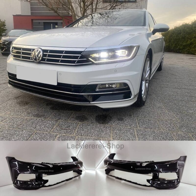 STOßSTANGE VORNE LACKIERT IN WUNSCHFARBE NEU ORIGINAL VW Passat B8 R-LINE 2014-2019