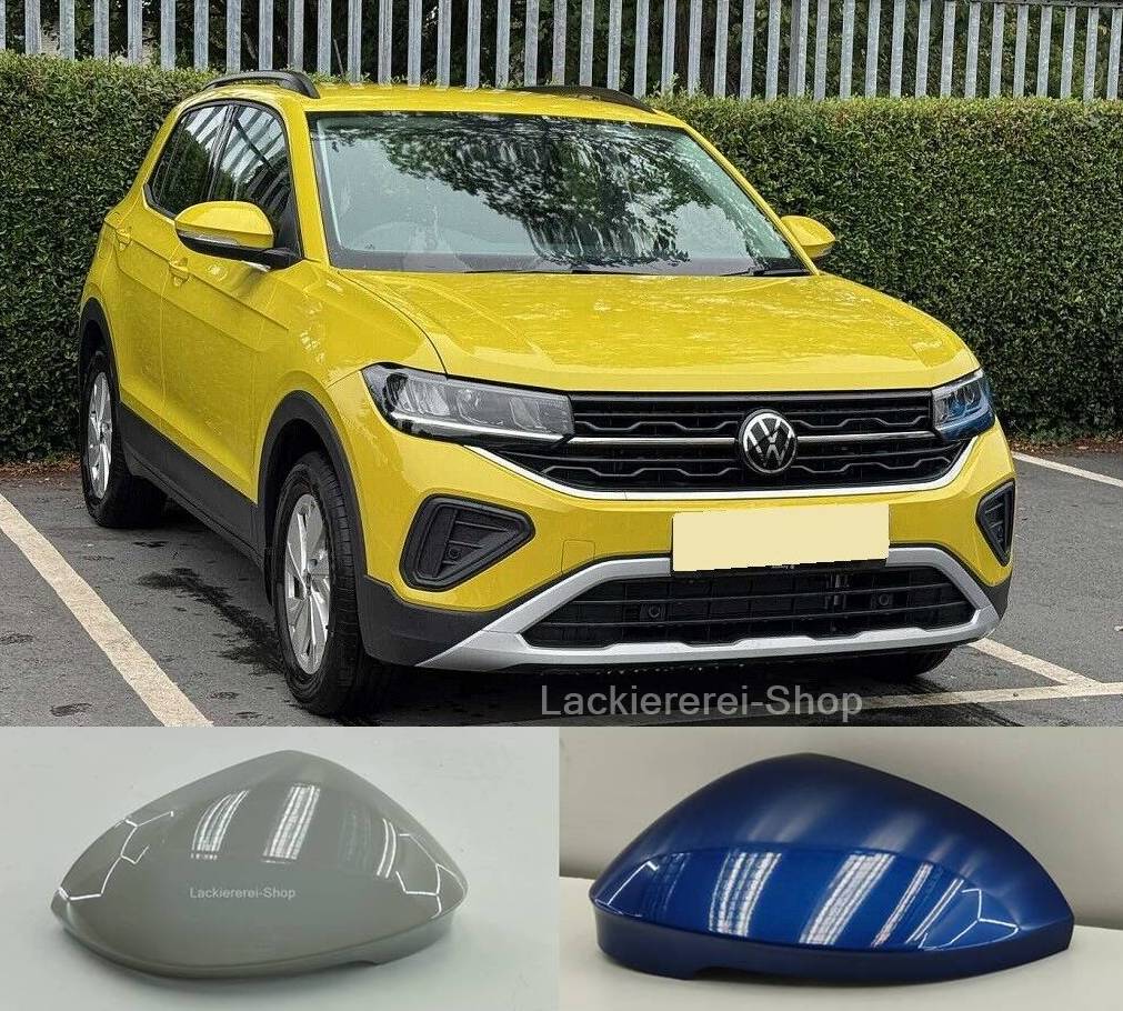 AUßENSPIEGEL KAPPE/GEHÄUSE LACKIERT IN WUNSCHFARBE NEU ORIGINAL VW T-Cross 2023-