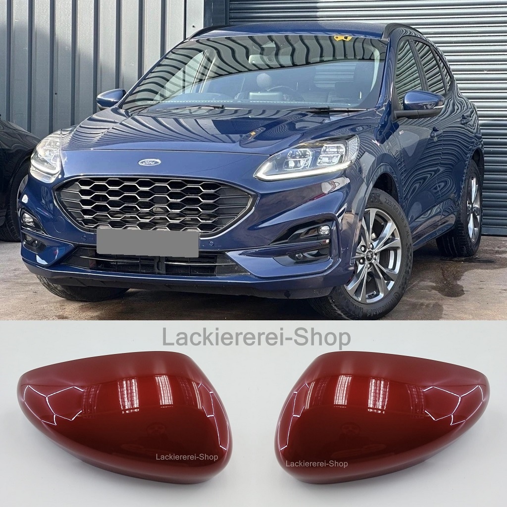 AUßENSPIEGEL KAPPE/GEHÄUSE LACKIERT IN WUNSCHFARBE NEU für Ford Kuga III 2019-
