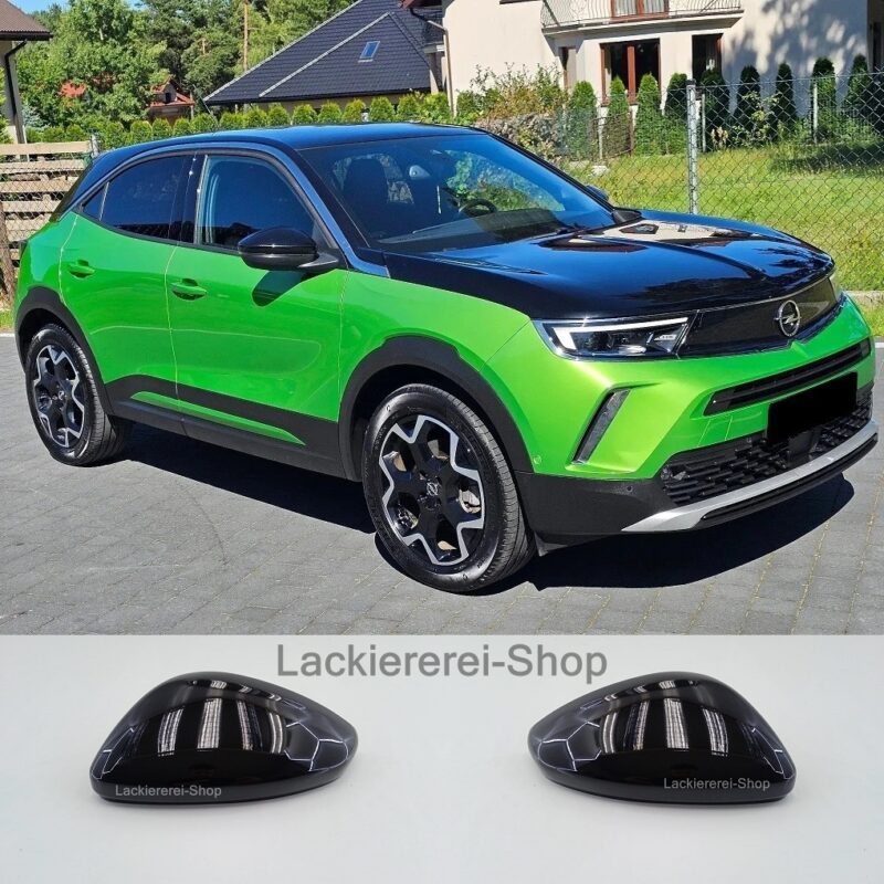 AUßENSPIEGEL KAPPE/GEHÄUSE LACKIERT IN WUNSCHFARBE NEU für Opel Mokka B 2020-