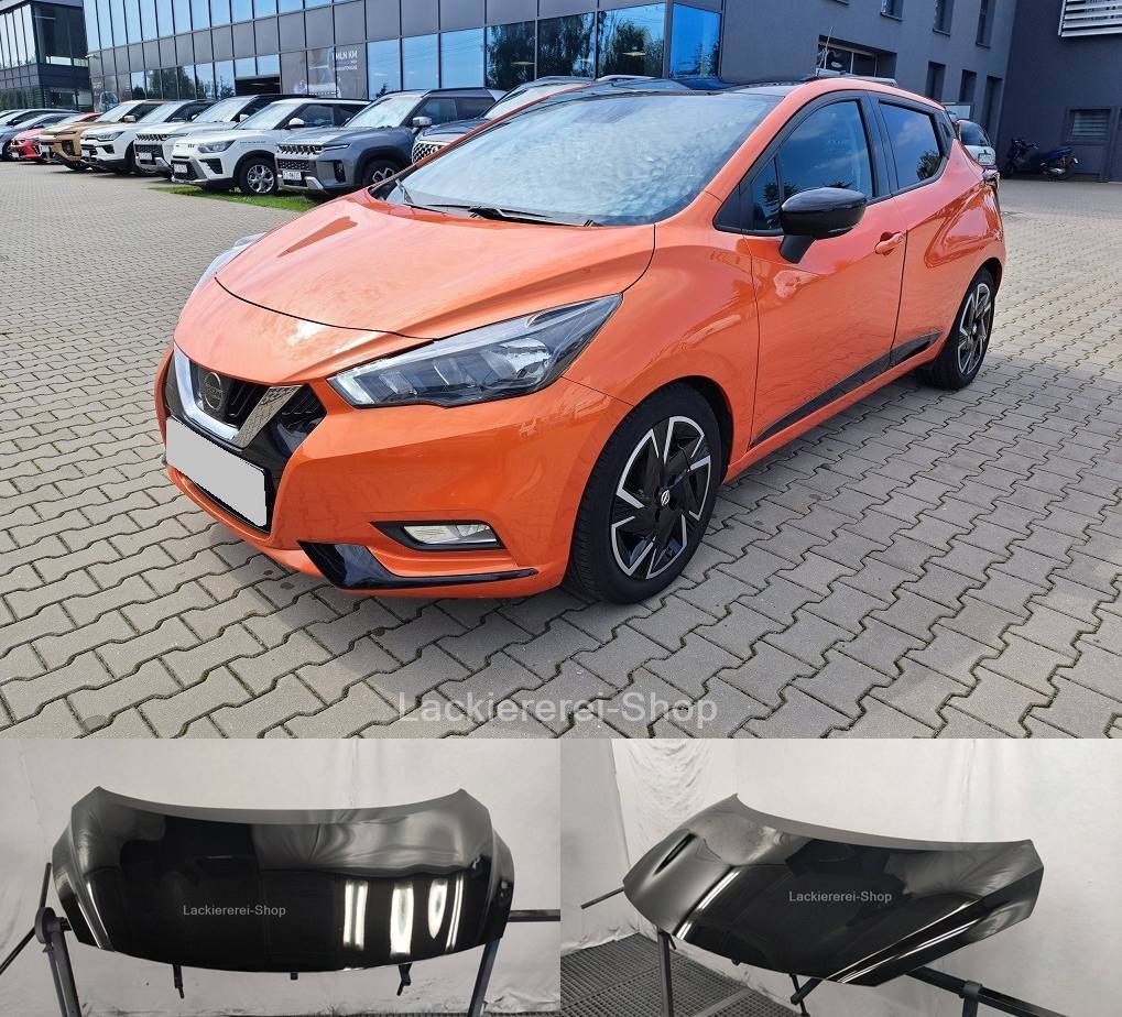 MOTORHAUBE LACKIERT IN WUNSCHFARBE NEU für Nissan Micra 2017-2022