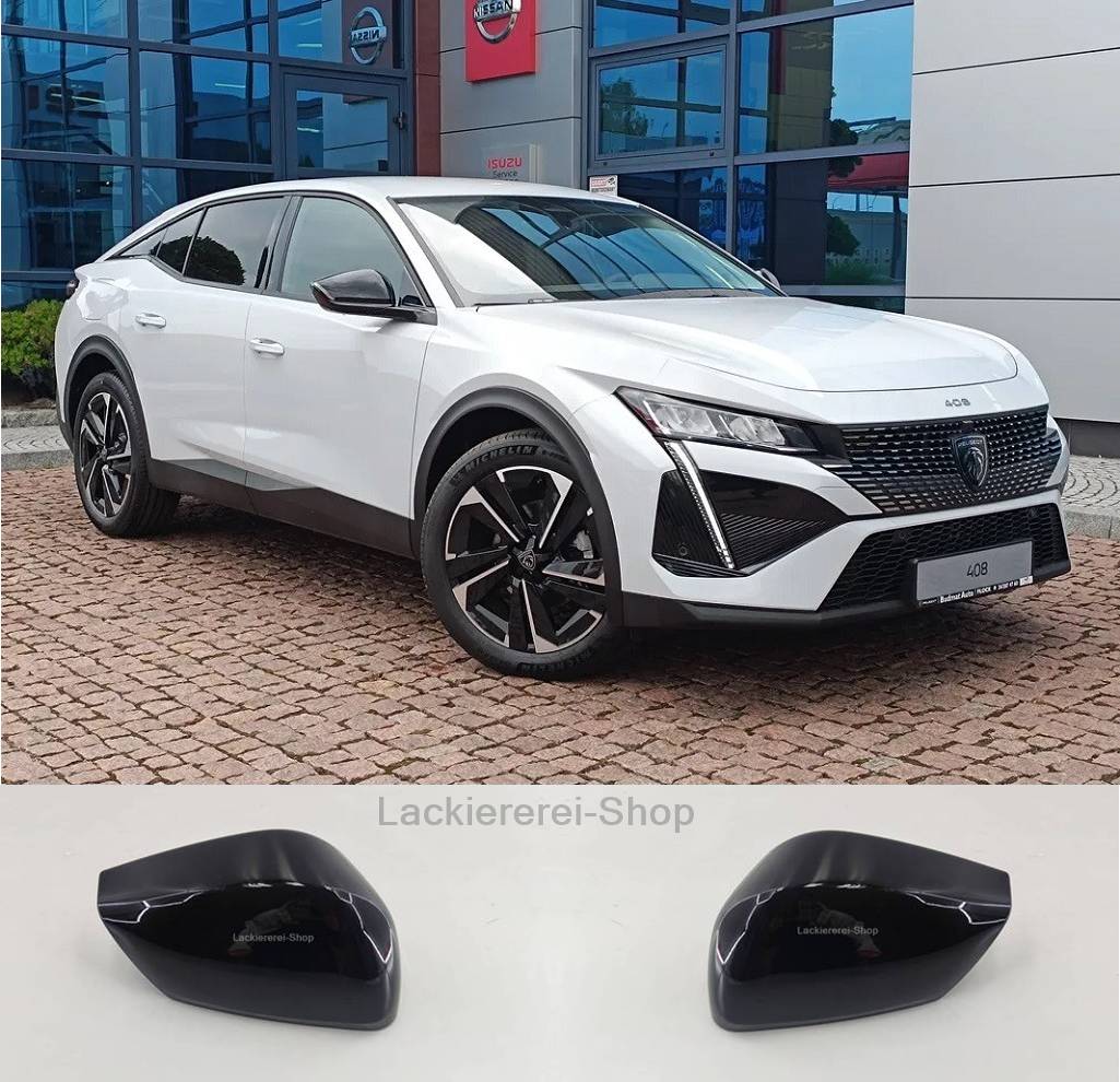 AUßENSPIEGEL KAPPE/GEHÄUSE LACKIERT IN WUNSCHFARBE NEU für Peugeot 408 II 2022-