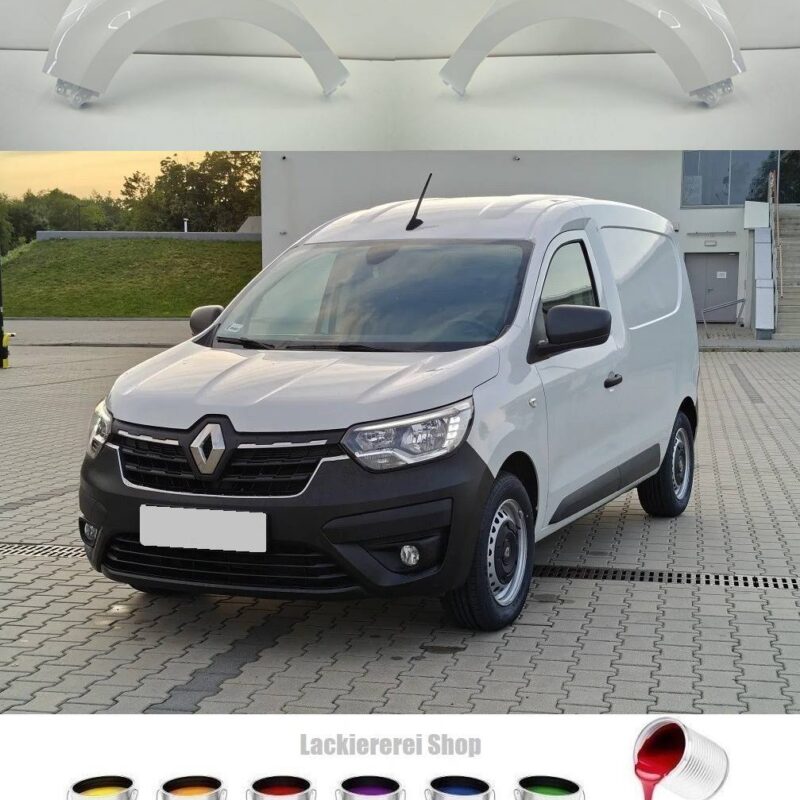 KOTFLÜGEL VORNE LACKIERT IN WUNSCHFARBE NEU für Renault Express 2021-2024