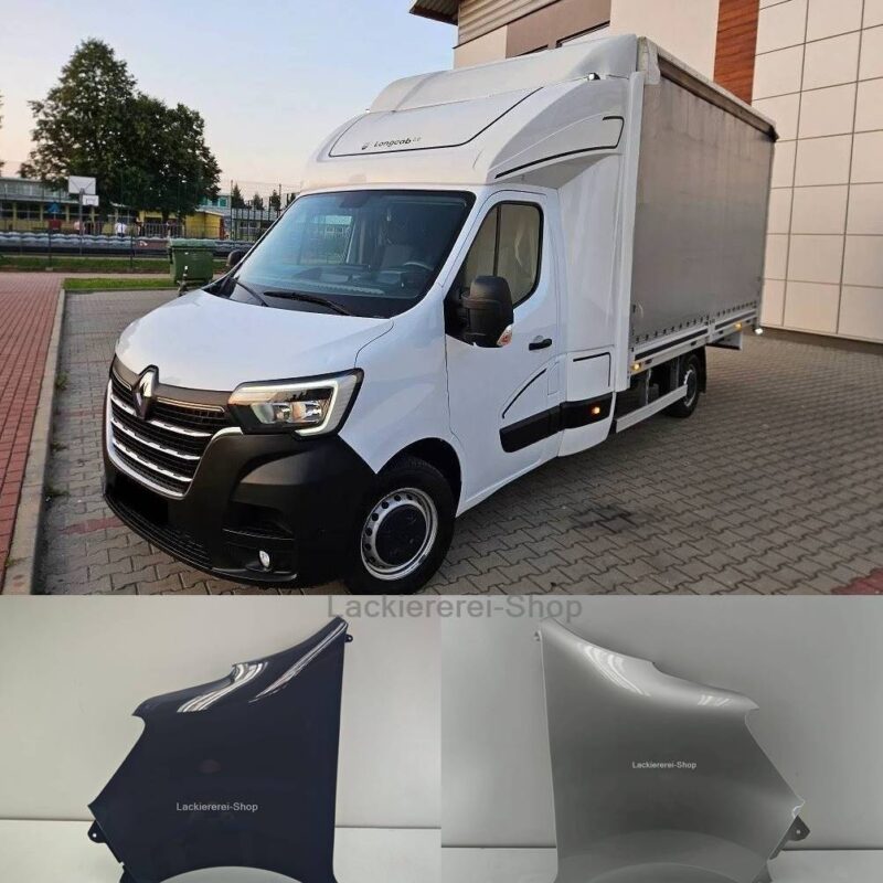 KOTFLÜGEL VORNE LACKIERT IN WUNSCHFARBE NEU für Renault Master 2019-2024