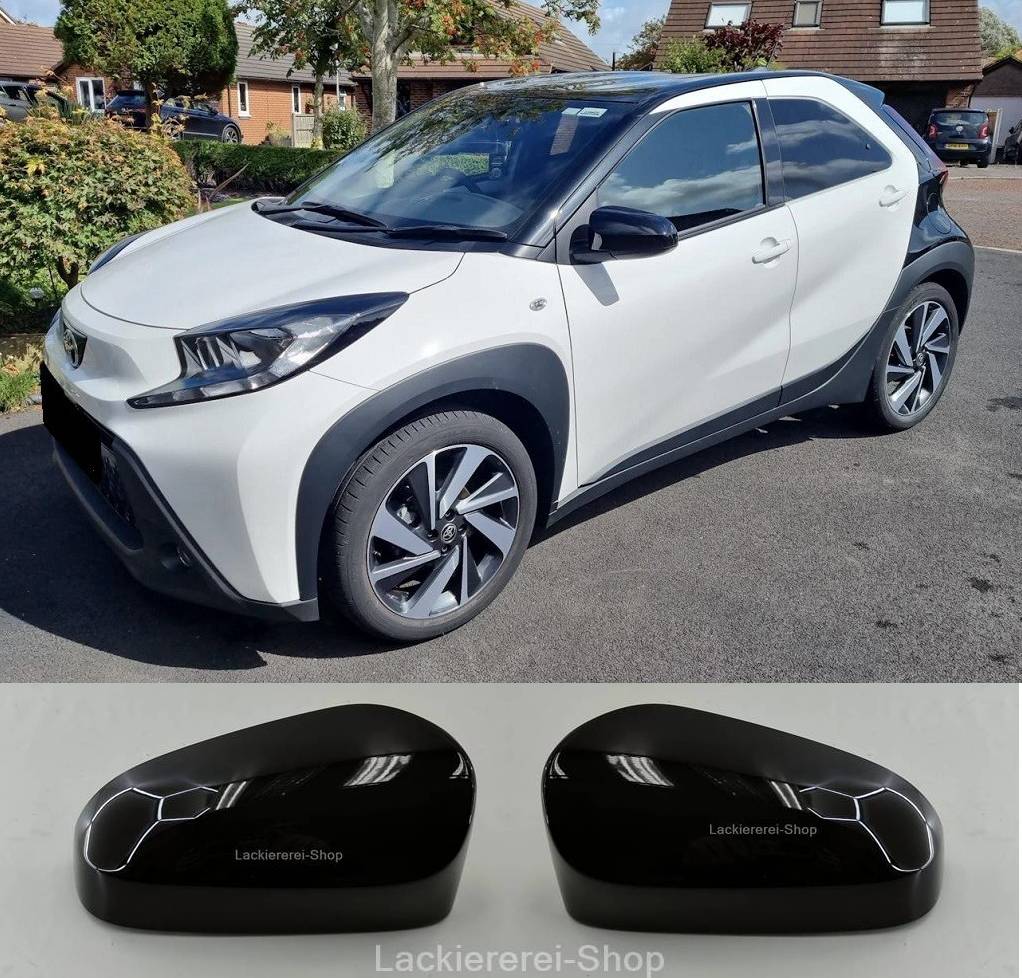 AUßENSPIEGEL KAPPE/GEHÄUSE LACKIERT IN WUNSCHFARBE NEU für Toyota Aygo X 2021-