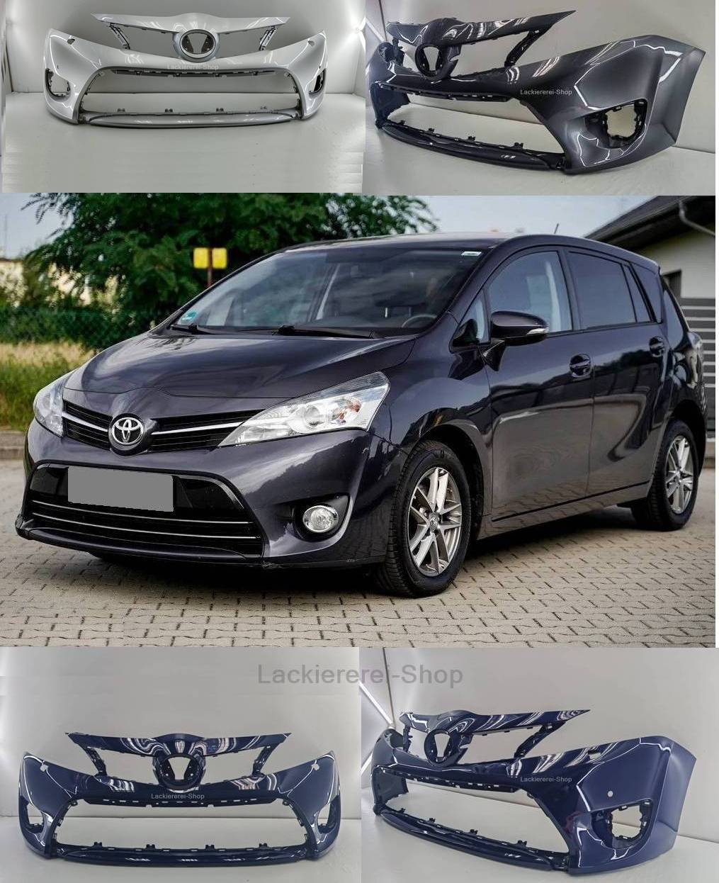 STOßSTANGE VORNE LACKIERT IN WUNSCHFARBE NEU für Toyota Verso 2013-2019
