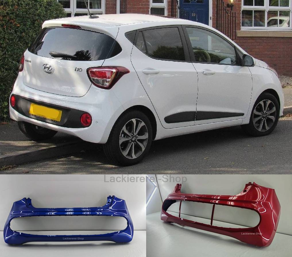 STOßSTANGE HINTEN LACKIERT IN WUNSCHFARBE ORIGINALTEIL NEU Hyundai i10 2017-2020