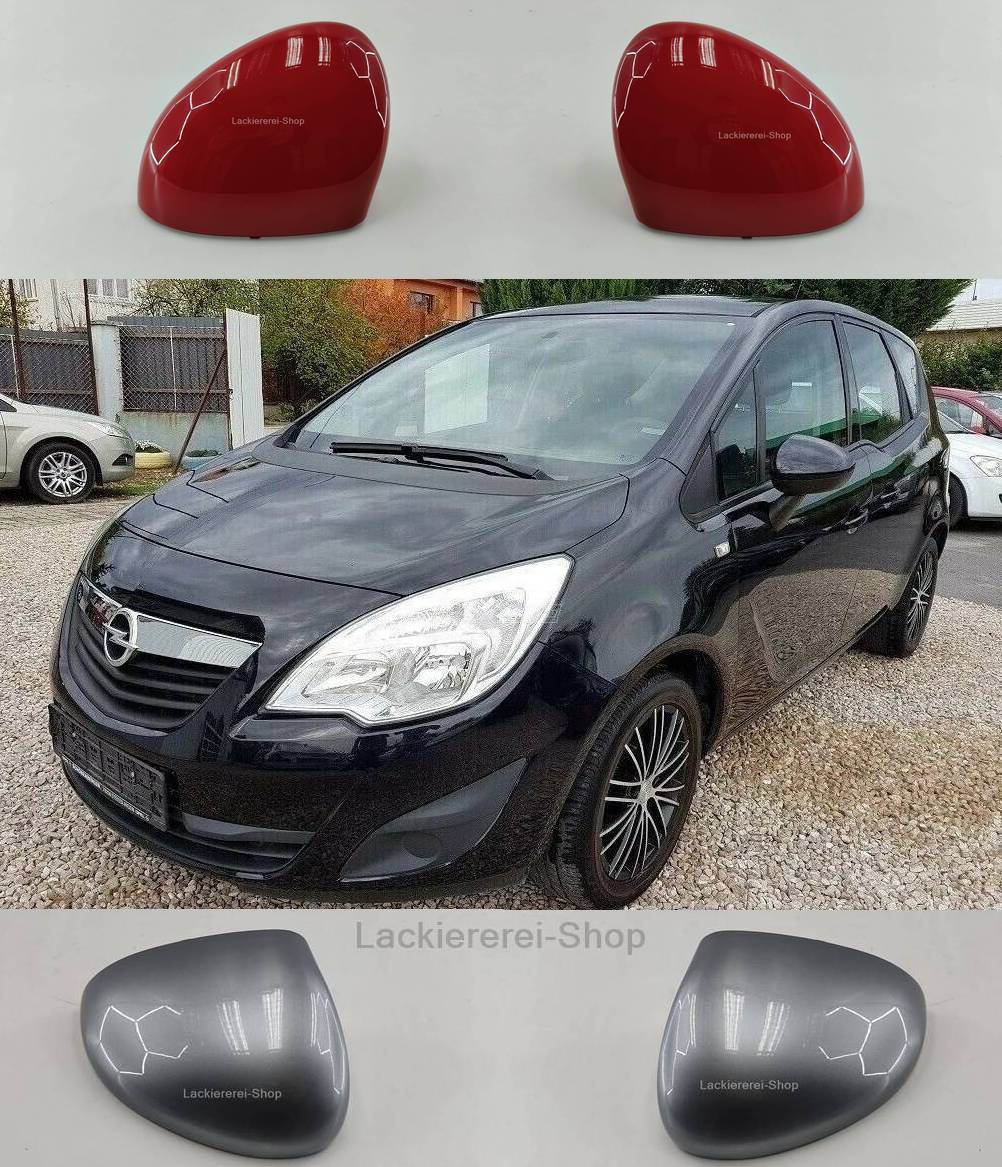 AUßENSPIEGEL KAPPE/GEHÄUSE LACKIERT IN WUNSCHFARBE NEU für Opel Meriva B 2010-2017
