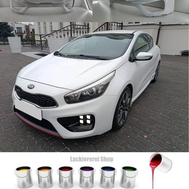 STOßSTANGE VORNE LACKIERT IN WUNSCHFARBE ORIGINALTEIL NEU FÜR KIA PRO CEED GT 2013-2018