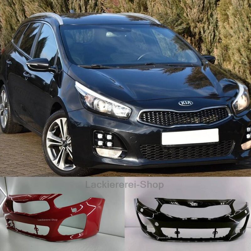 STOßSTANGE VORNE LACKIERT IN WUNSCHFARBE NEU KIA CEED GT-LINE 2015-2018 ORIGINALTEIL