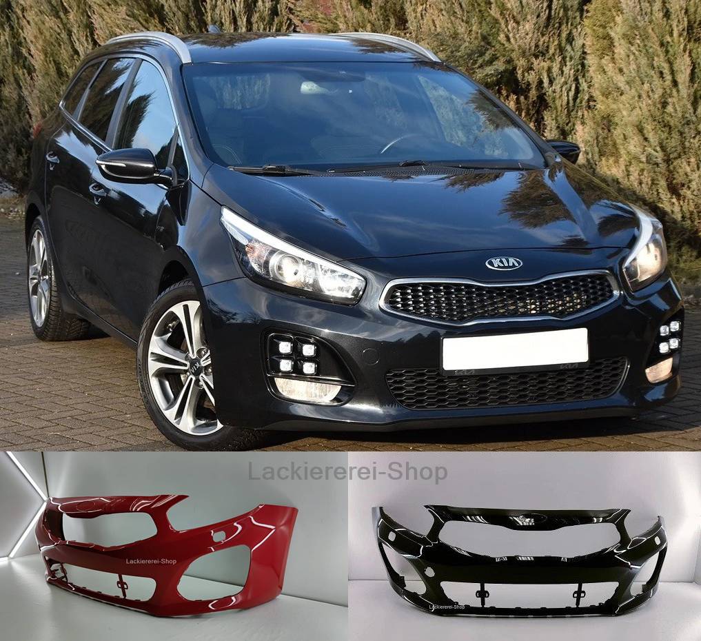 STOßSTANGE VORNE LACKIERT IN WUNSCHFARBE NEU KIA CEED GT-LINE 2015-2018 ORIGINALTEIL