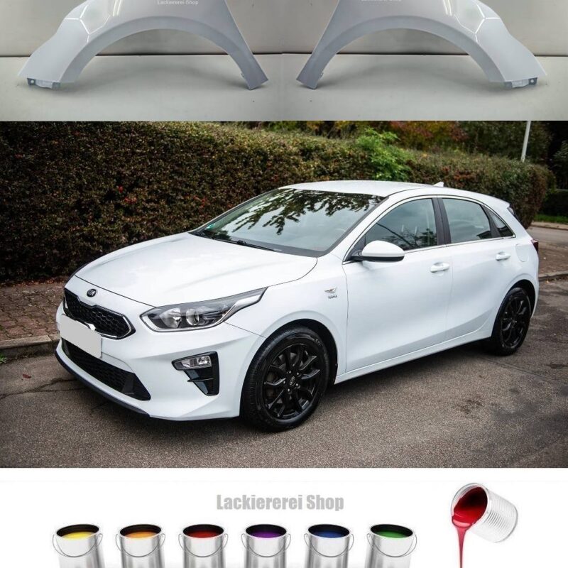 KOTFLÜGEL VORNE LACKIERT IN WUNSCHFARBE NEU für Kia Ceed 2018-2025