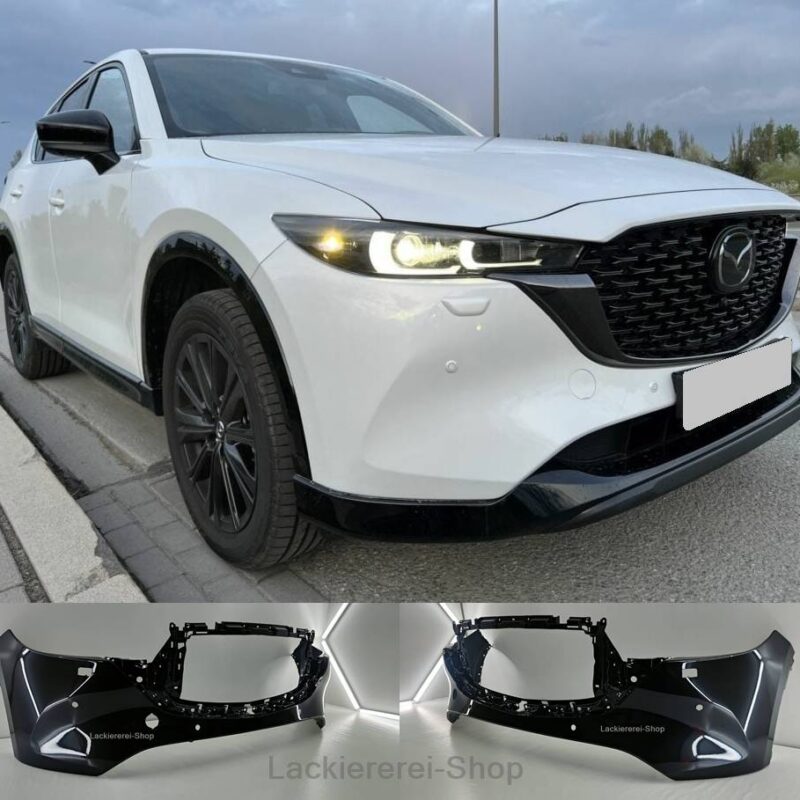 STOßSTANGE VORNE LACKIERT IN WUNSCHFARBE NEU für Mazda CX-5 2022-2025