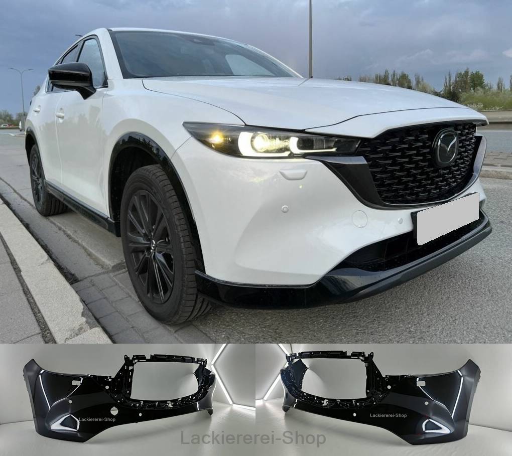 STOßSTANGE VORNE LACKIERT IN WUNSCHFARBE NEU für Mazda CX-5 2022-2025