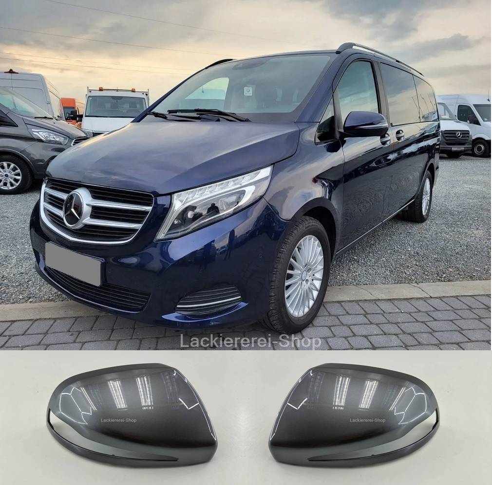AUßENSPIEGEL KAPPE/GEHÄUSE LACKIERT IN WUNSCHFARBE für Mercedes V-Klasse/Vito 2014-2023