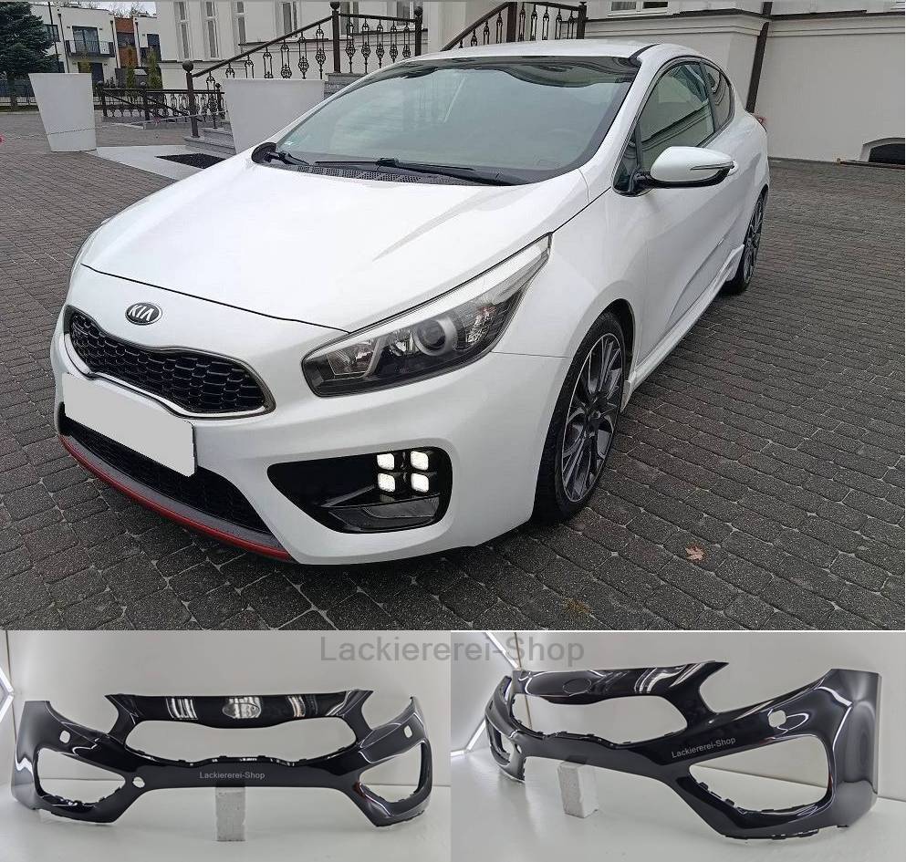 STOßSTANGE VORNE LACKIERT IN WUNSCHFARBE ORIGINALTEIL NEU FÜR KIA PRO CEED GT 2013-2018