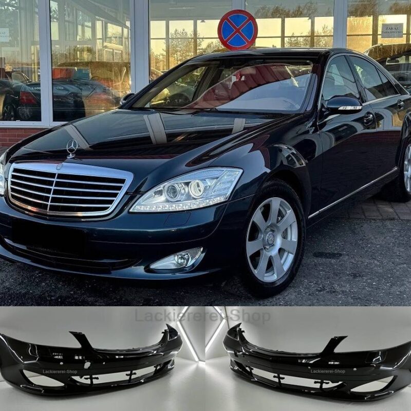 STOßSTANGE VORNE LACKIERT IN WUNSCHFARBE für Mercedes S-Klasse W221 2005-2009