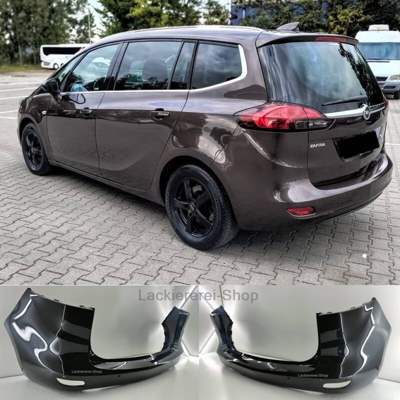 STOßSTANGE HINTEN LACKIERT IN WUNSCHFARBE NEU für Opel Zafira Tourer 2011-2019