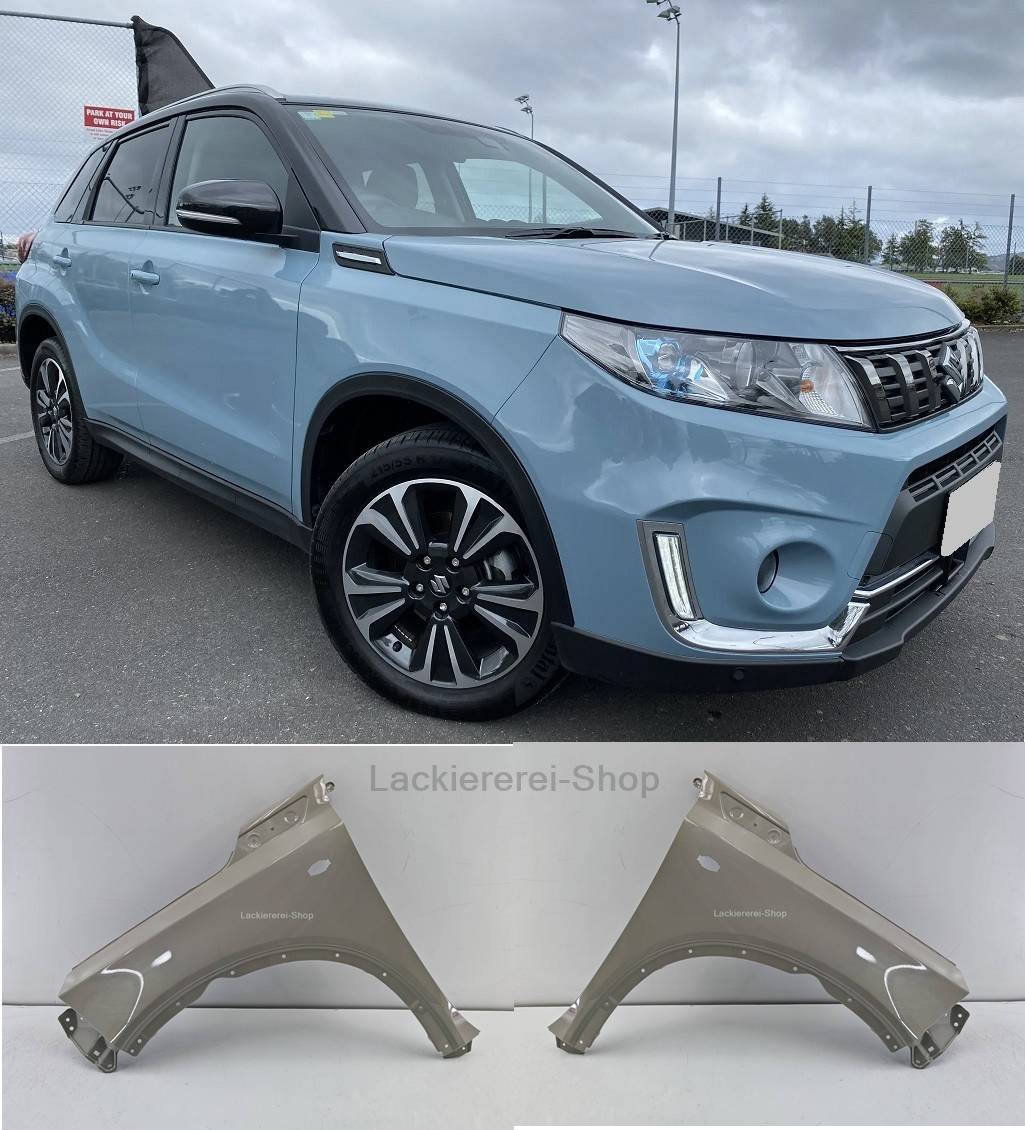 KOTFLÜGEL VORNE LACKIERT IN WUNSCHFARBE NEU für Suzuki Vitara 2015-
