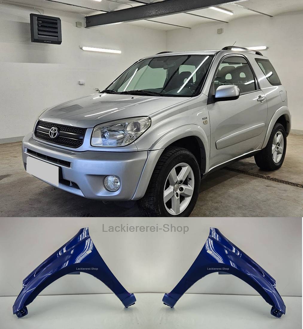 KOTFLÜGEL VORNE LACKIERT IN WUNSCHFARBE für Toyota RAV4 2000-2006