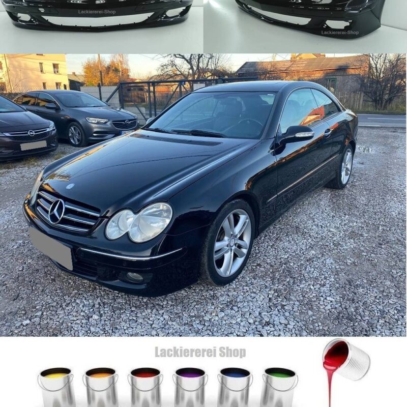 STOßSTANGE VORNE LACKIERT IN WUNSCHFARBE für Mercedes CLK W209 2005-2009