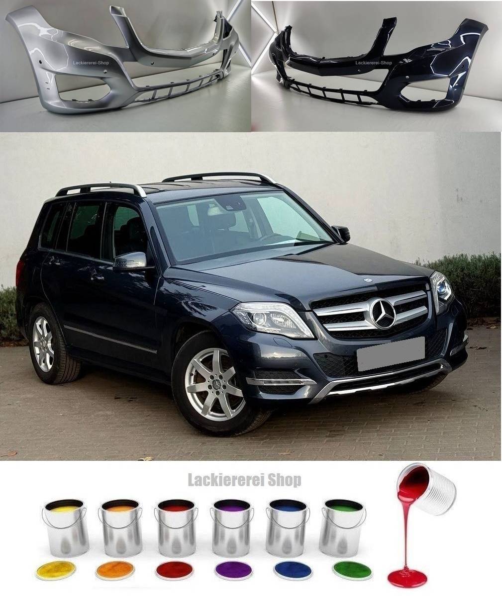 STOßSTANGE VORNE LACKIERT IN WUNSCHFARBE für Mercedes GLK X204 2012-2015