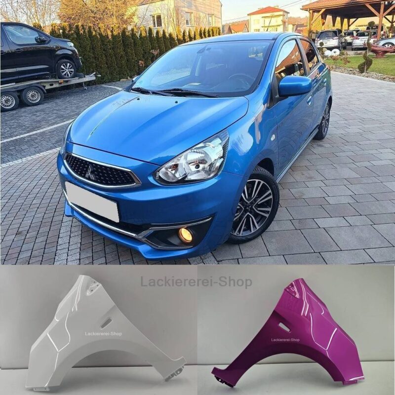 KOTFLÜGEL VORNE LACKIERT IN WUNSCHFARBE für Mitsubishi Space Star 2012-2019