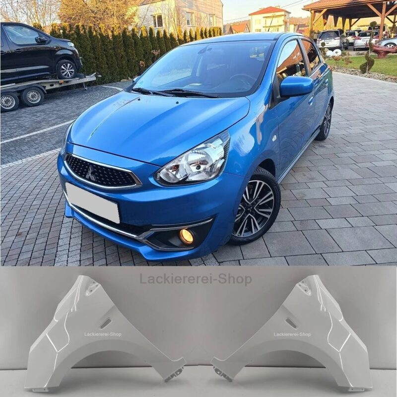 KOTFLÜGEL VORNE LACKIERT IN WUNSCHFARBE für Mitsubishi Space Star 2012-2019