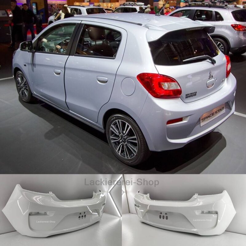 STOßSTANGE HINTEN LACKIERT IN WUNSCHFARBE für Mitsubishi Space Star 2016-2019