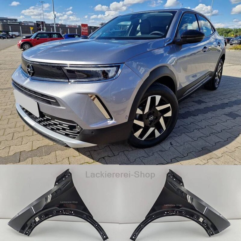 KOTFLÜGEL VORNE LACKIERT IN WUNSCHFARBE NEU für Opel Mokka B 2020-