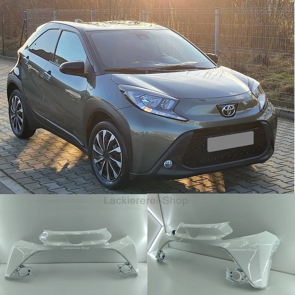 STOßSTANGE VORNE LACKIERT IN WUNSCHFARBE NEU für Toyota Aygo X 2021-