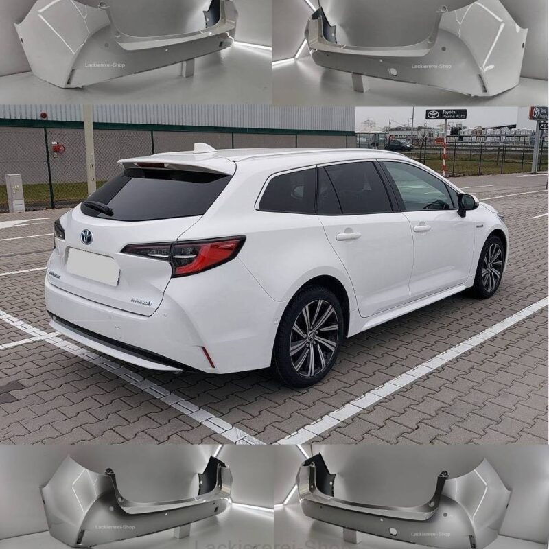 STOßSTANGE HINTEN LACKIERT IN WUNSCHFARBE ORIGINALTEIL NEU Toyota Corolla Kombi 2019-2023