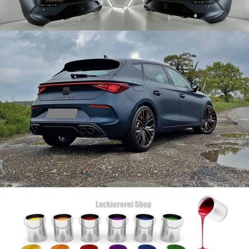 STOßSTANGE HINTEN LACKIERT IN WUNSCHFARBE NEU ORIGINALTEIL Cupra Leon 2020-2024