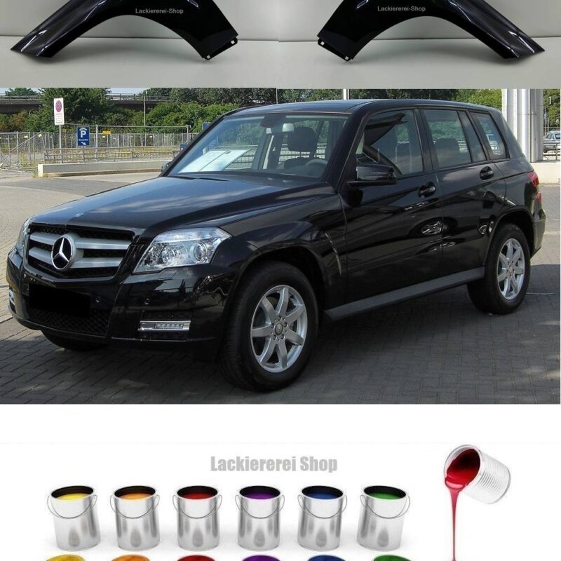 KOTFLÜGEL VORNE LACKIERT IN WUNSCHFARBE NEU für Mercedes-Benz GLK 2008-2015