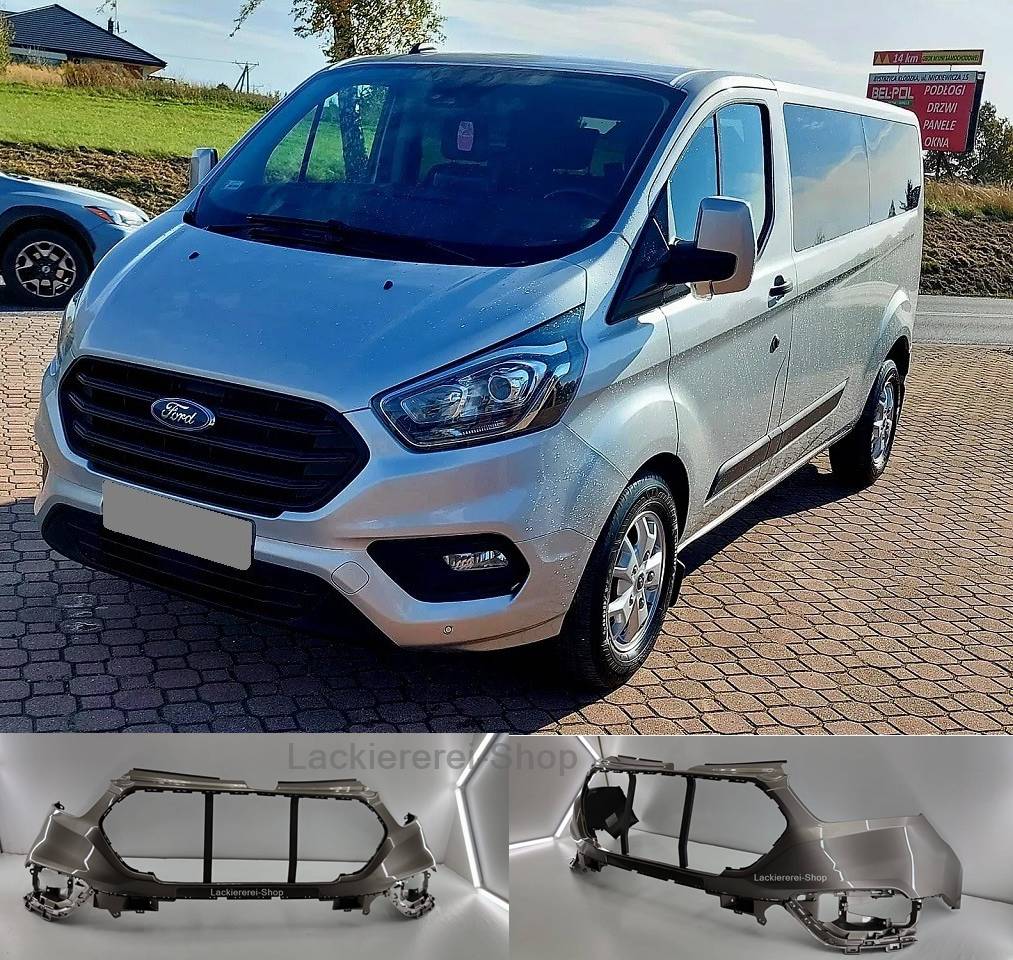 STOßSTANGE VORNE LACKIERT IN WUNSCHFARBE für Ford Transit/Tourneo Custom 2018-2023