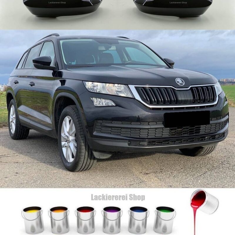 AUßENSPIEGEL KAPPE/GEHÄUSE LACKIERT IN WUNSCHFARBE NEU ORIGINAL für Skoda Kodiaq