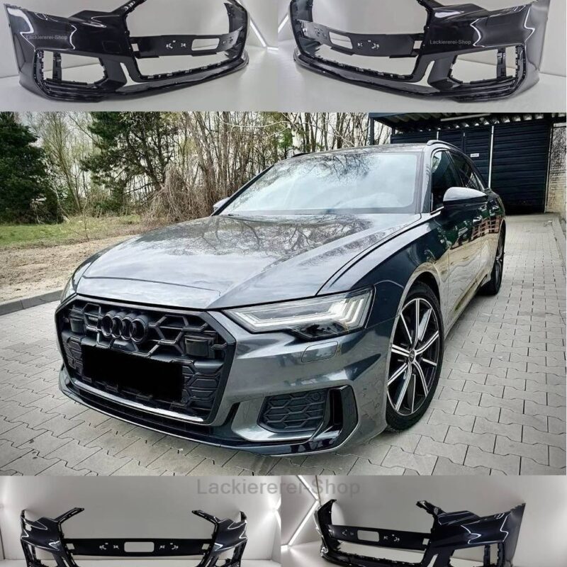 STOßSTANGE VORNE LACKIERT IN WUNSCHFARBE NEU für Audi A6 C8 S-Line 2018-2023