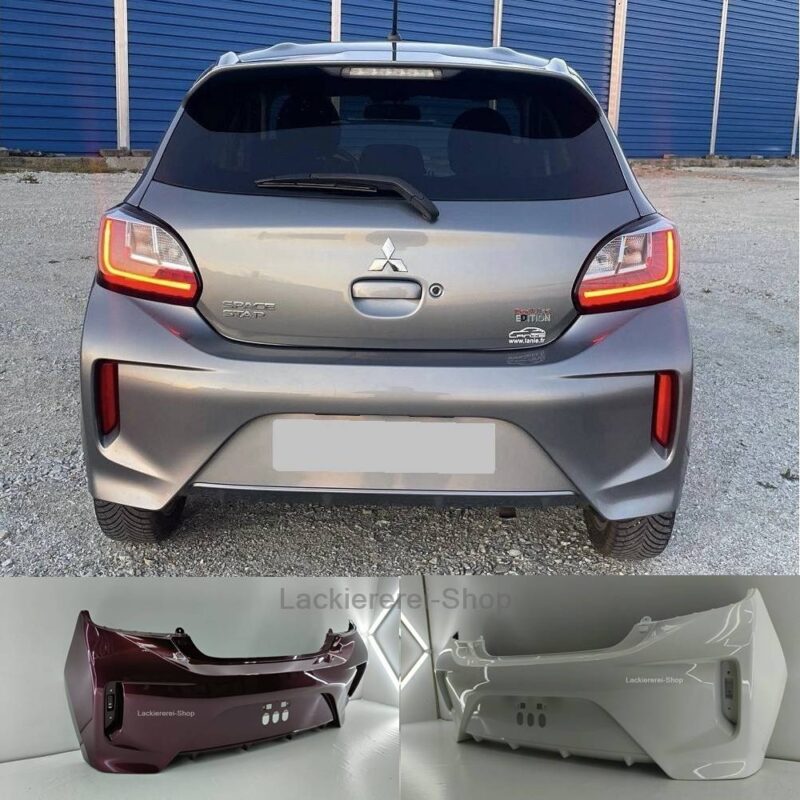STOßSTANGE HINTEN LACKIERT IN WUNSCHFARBE für Mitsubishi Space Star 2020-