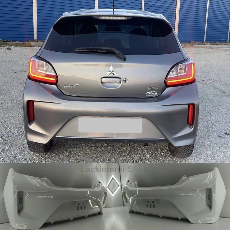 STOßSTANGE HINTEN LACKIERT IN WUNSCHFARBE für Mitsubishi Space Star 2020-